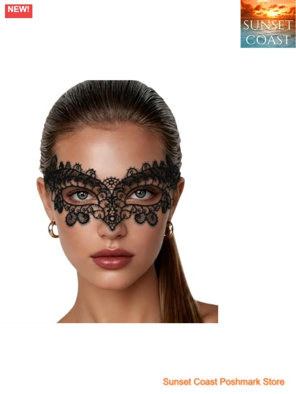Lace Masquerade Eye Mask Venetian Halloween Costume Party